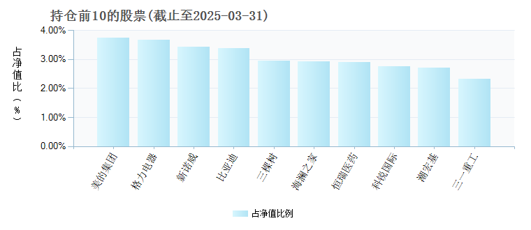 中银策略混合163805年度的基金持仓图